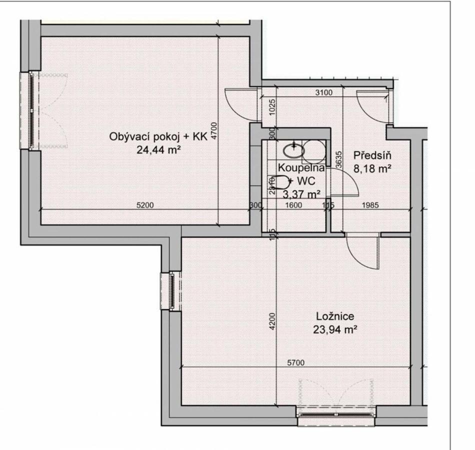 Apartman Nad Terasou Říčky Exterior foto